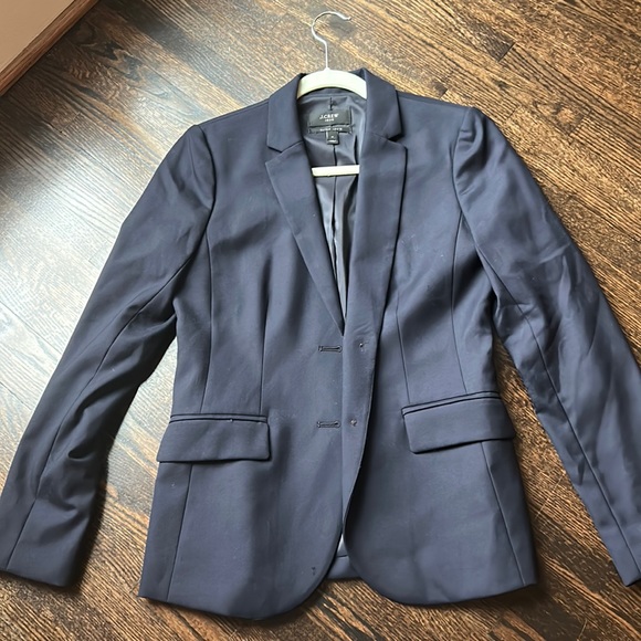 J. Crew Jackets & Coats J Crew Womens Suit Jacket Navy Poshmark